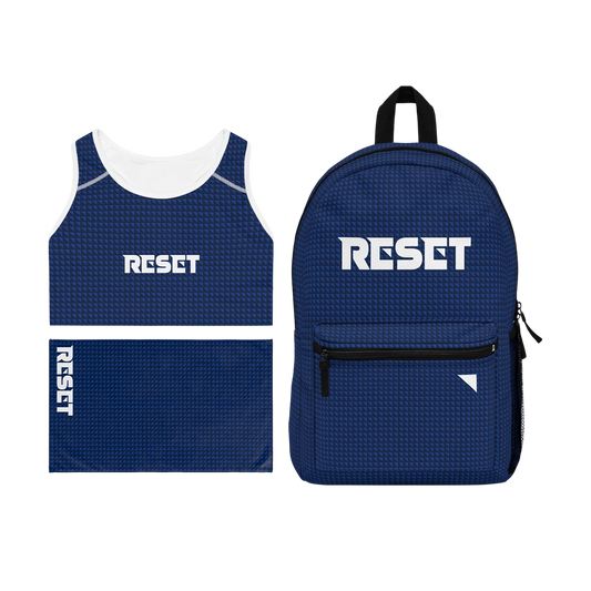 RESET Performance Fitness Bundle: Sports Bra And Backpack And Workout Towel