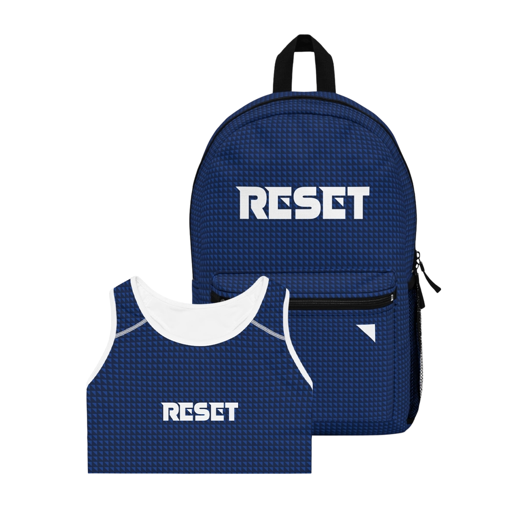 Ultimate RESET Performance Bundle: Backpack And Sports Bra