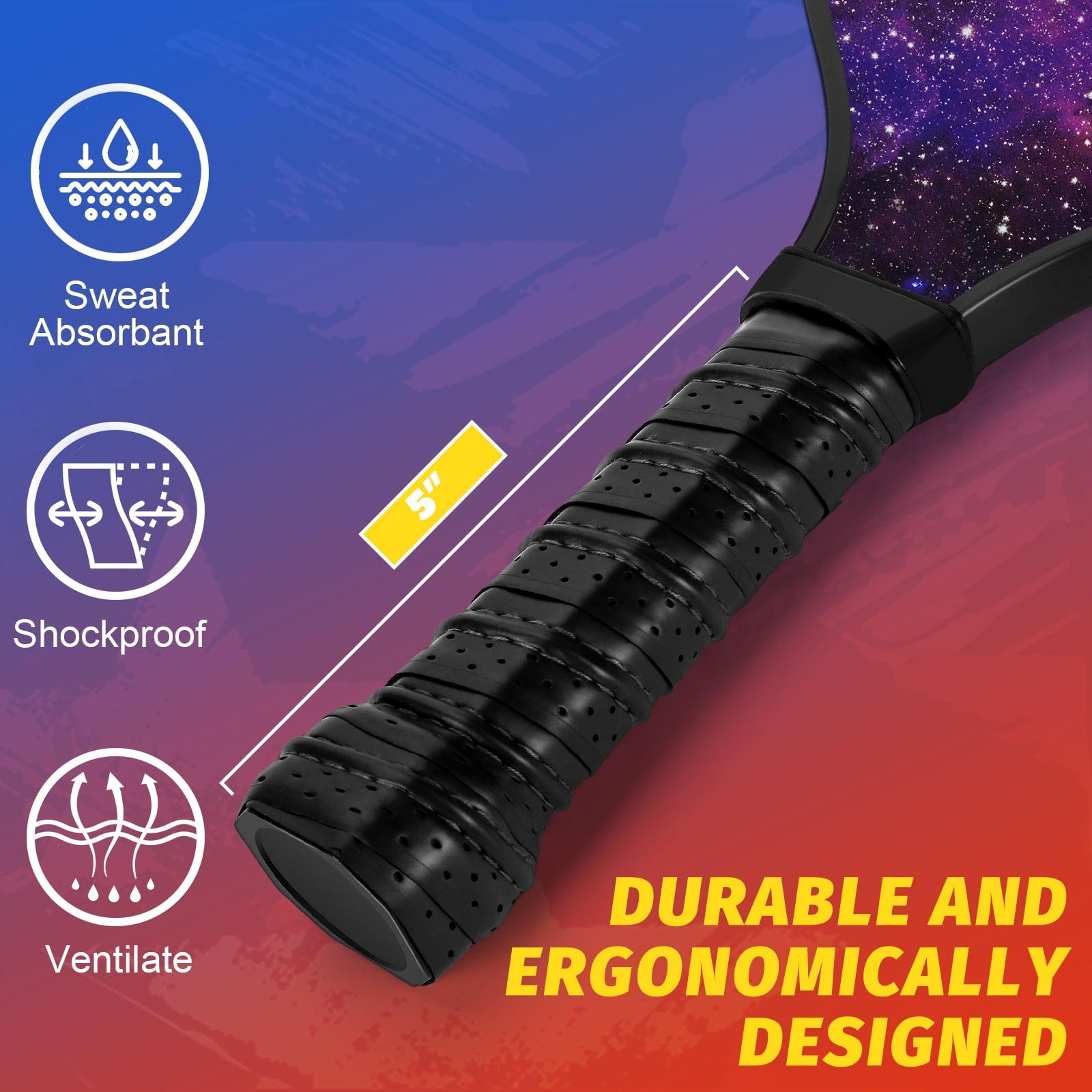 USAPA Approved Pickleball Set Wood Pickleball Paddles , 4 Rackets, Paddle Bag, 4 Balls