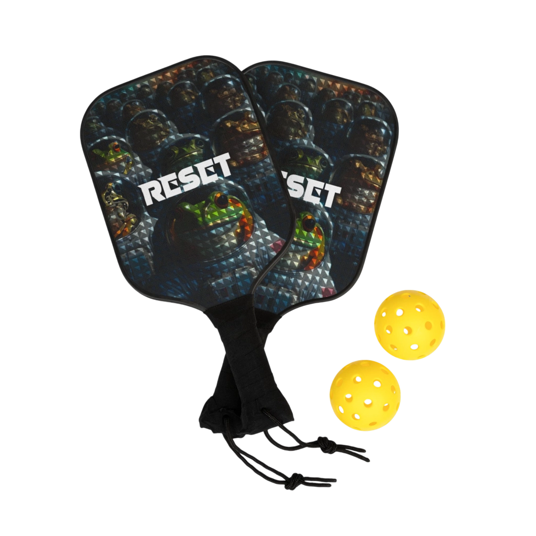 RESET Intergalactic Frogs Pickleball Kit