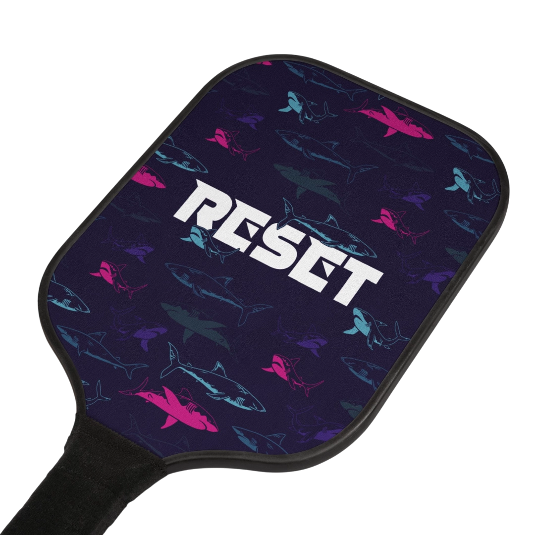 RESET Pretty Shark Pickleball Paddle Set