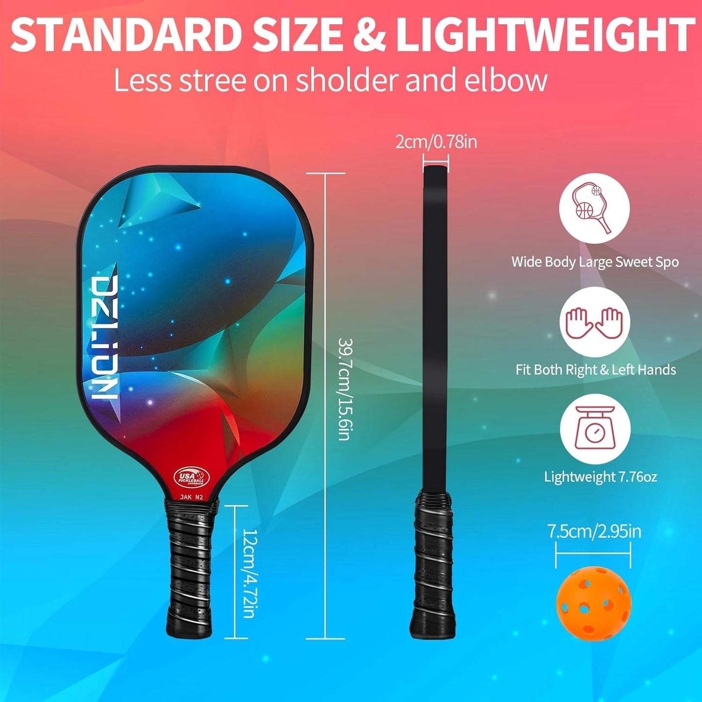 RESET Whale Edition Pickleball Paddle Set