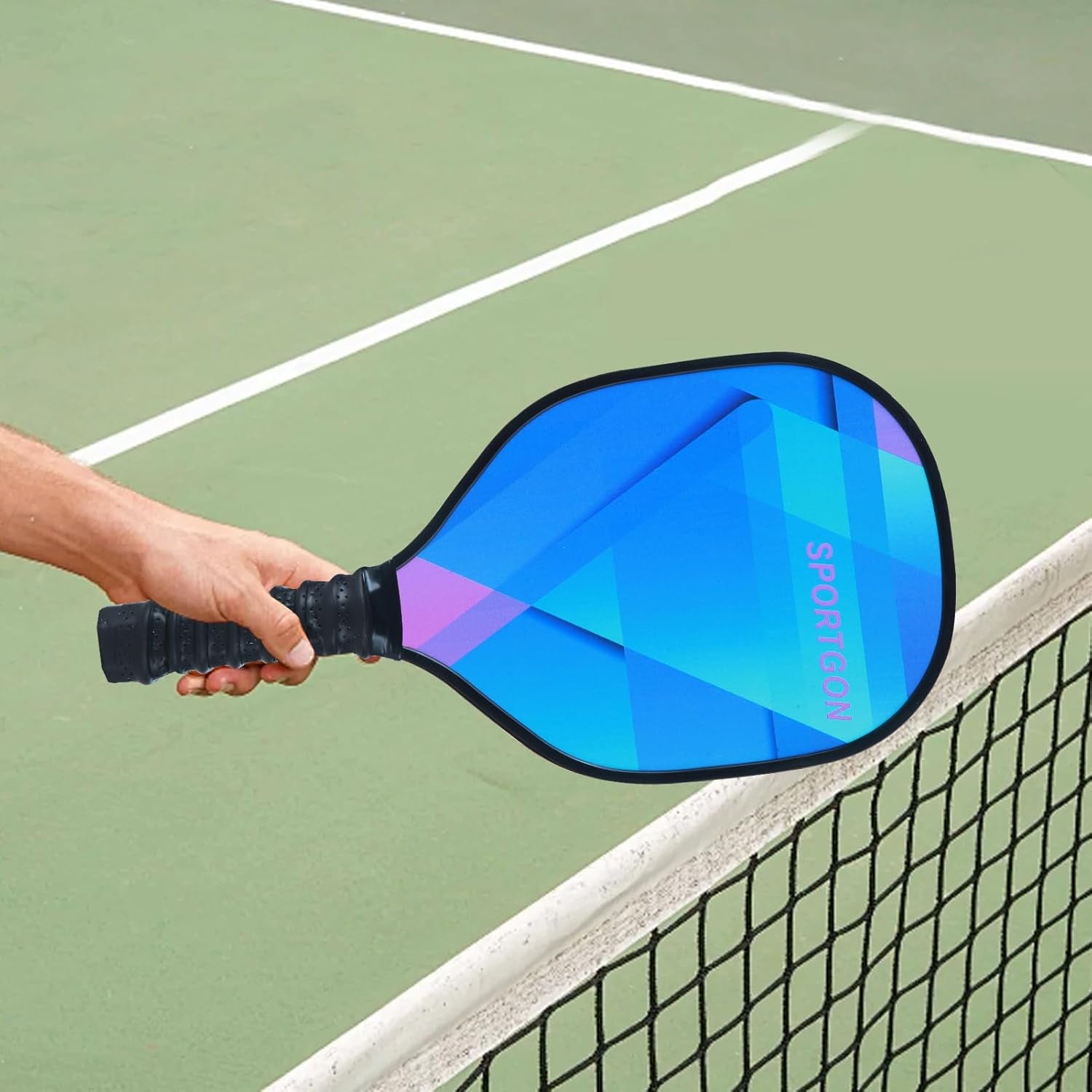 Pickleball Ball Paddles Set of 2 or 4 Premium Wood Paddles Cooling Towels Pickleball Balls Sportballs & Portable Carry Bag Gifts for Men Women Beginners