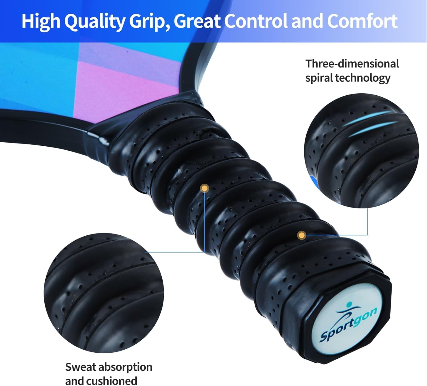 Pickleball Ball Paddles Set of 2 or 4 Premium Wood Paddles Cooling Towels Pickleball Balls Sportballs & Portable Carry Bag Gifts for Men Women Beginners