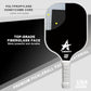 Pickleball Paddles 4 Pack - USAPA Light Graphite Premium Black and White