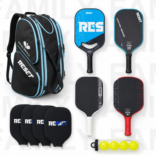 RESET 4-Player Pickleball Starter Set | Everything You Need to Play Together