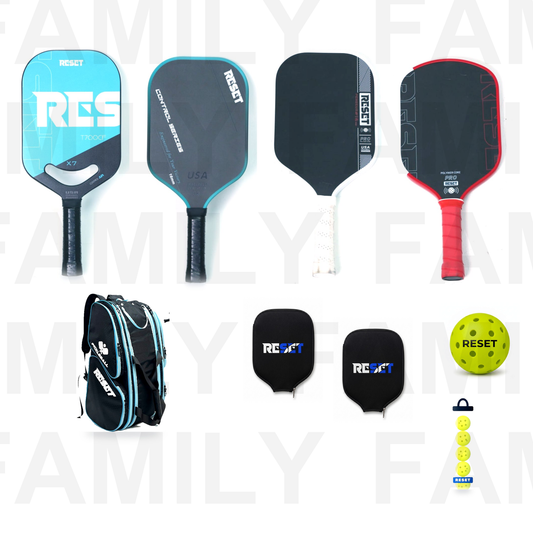 RESET 4-Player Pickleball Starter Set | Everything You Need to Play Together